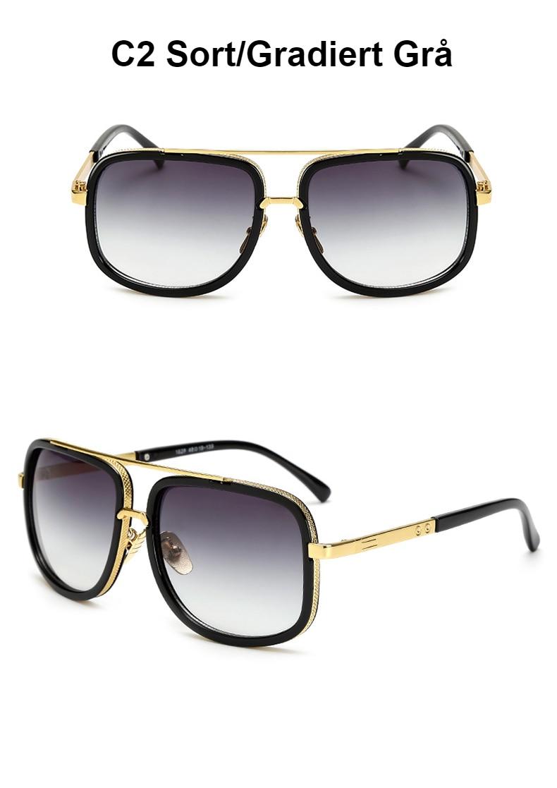 New Fashion Big Frame Sunglasses Men Square Metal Sun Glasses Women Retro Sun Glasses Vintage High Quality Gafas Oculos De Sol
