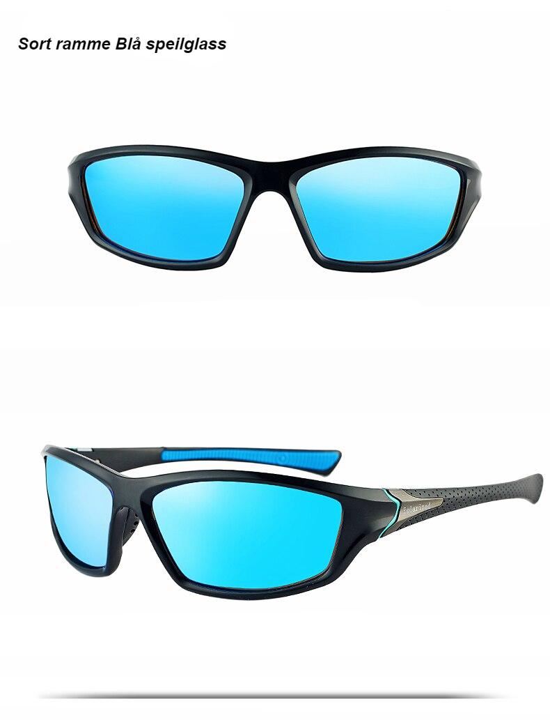 Sporty polaroid solbriller.